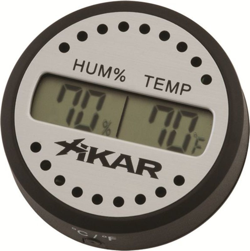 invoeren tack zijde Xikar Digital Hygrometer Round | Lowest price | 78 Reviews