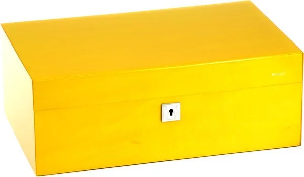 Siglo Cigarillo Iron Case Yellow