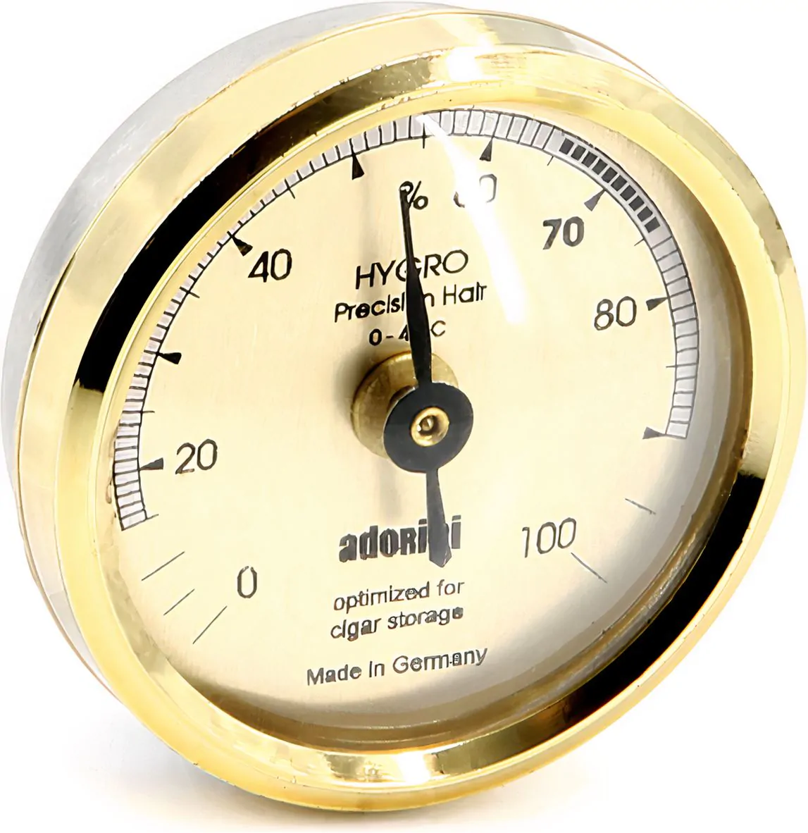 Adorini Digital Hygrometer & Thermometer Silver