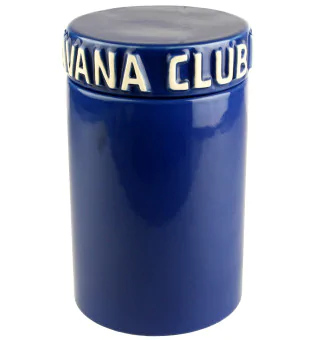 Havana Club Cigar Jar Tinaja blue