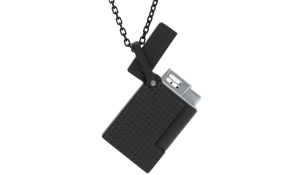 S.T. Dupont Necklace Lighter Black K27068CH