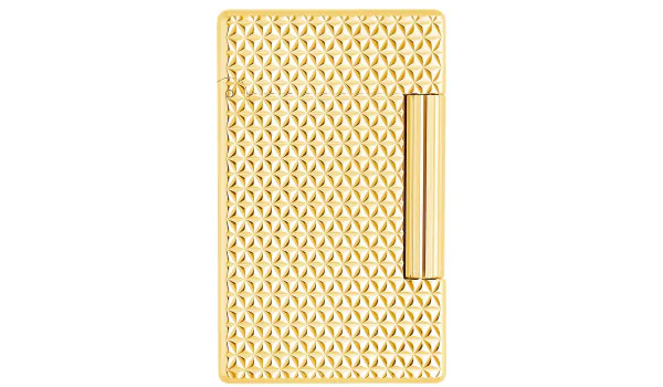 Запалка S.T. Dupont Initial Firehead Yellow Gold 020821