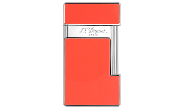 S.T. Dupont Slimmy Запалка Coral Lacquer Chrome 028006