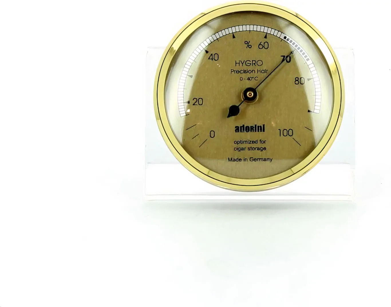 Adorini Digital Hygrometer & Thermometer Silver